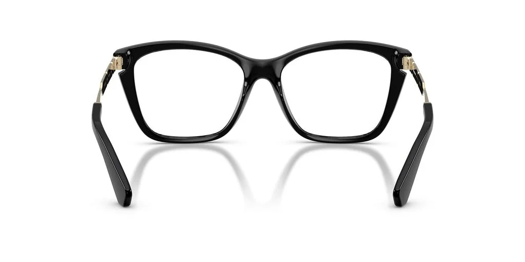 Burberry BE2427U 3001 Shiny Black Frame Demo Lens 54mm Women 2