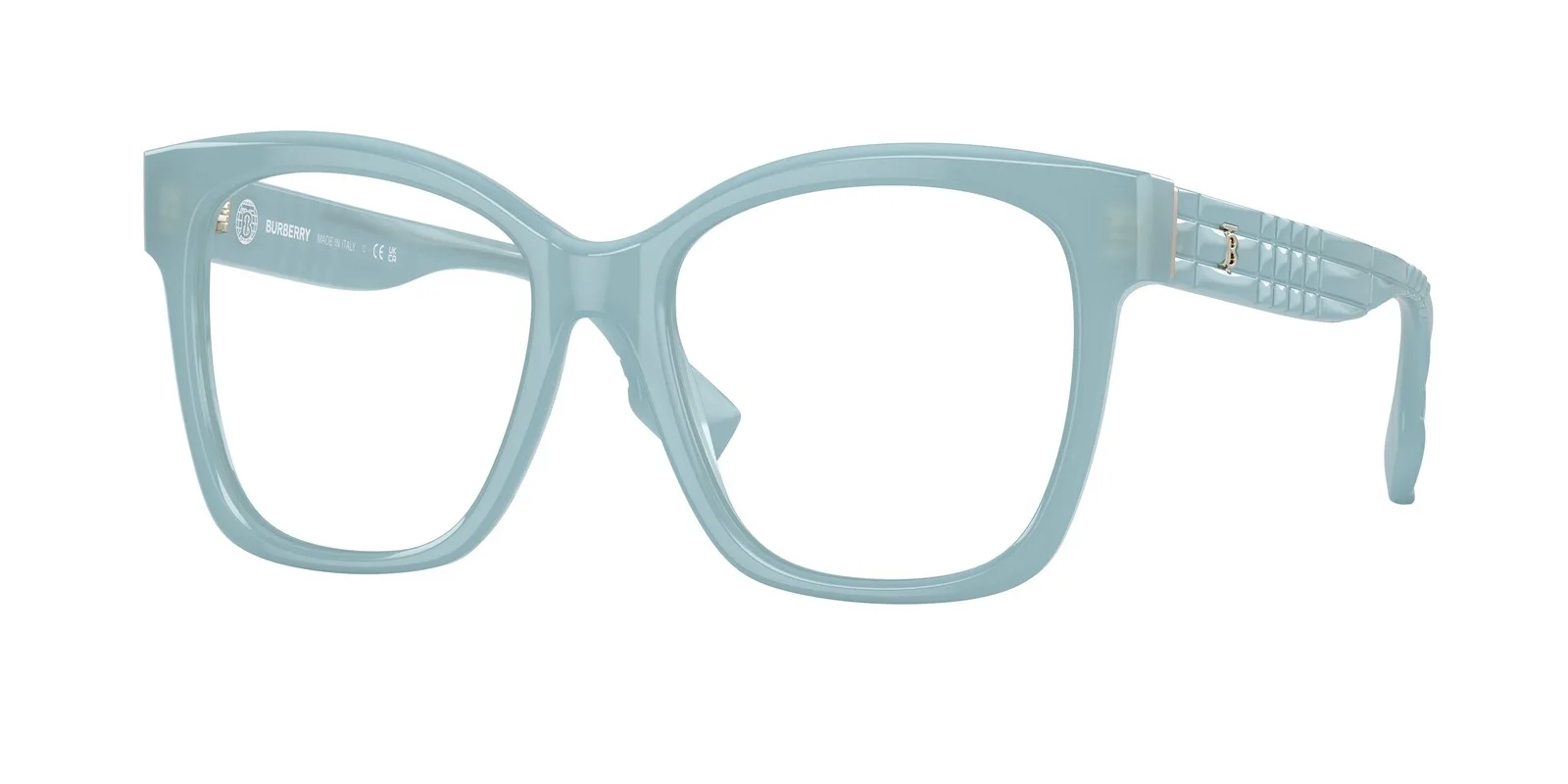 Burberry BE2427U 3001 Shiny Black Frame Demo Lens 54mm Women 3