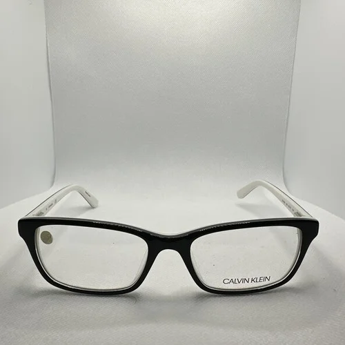 Calvin Klein Ck18541 002 52/17 135 Black/white Women Eyeglass Frames Q70