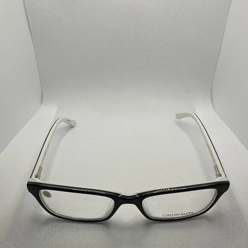 Calvin Klein Ck18541 002 52/17 135 Black/white Women Eyeglass Frames Q70 2