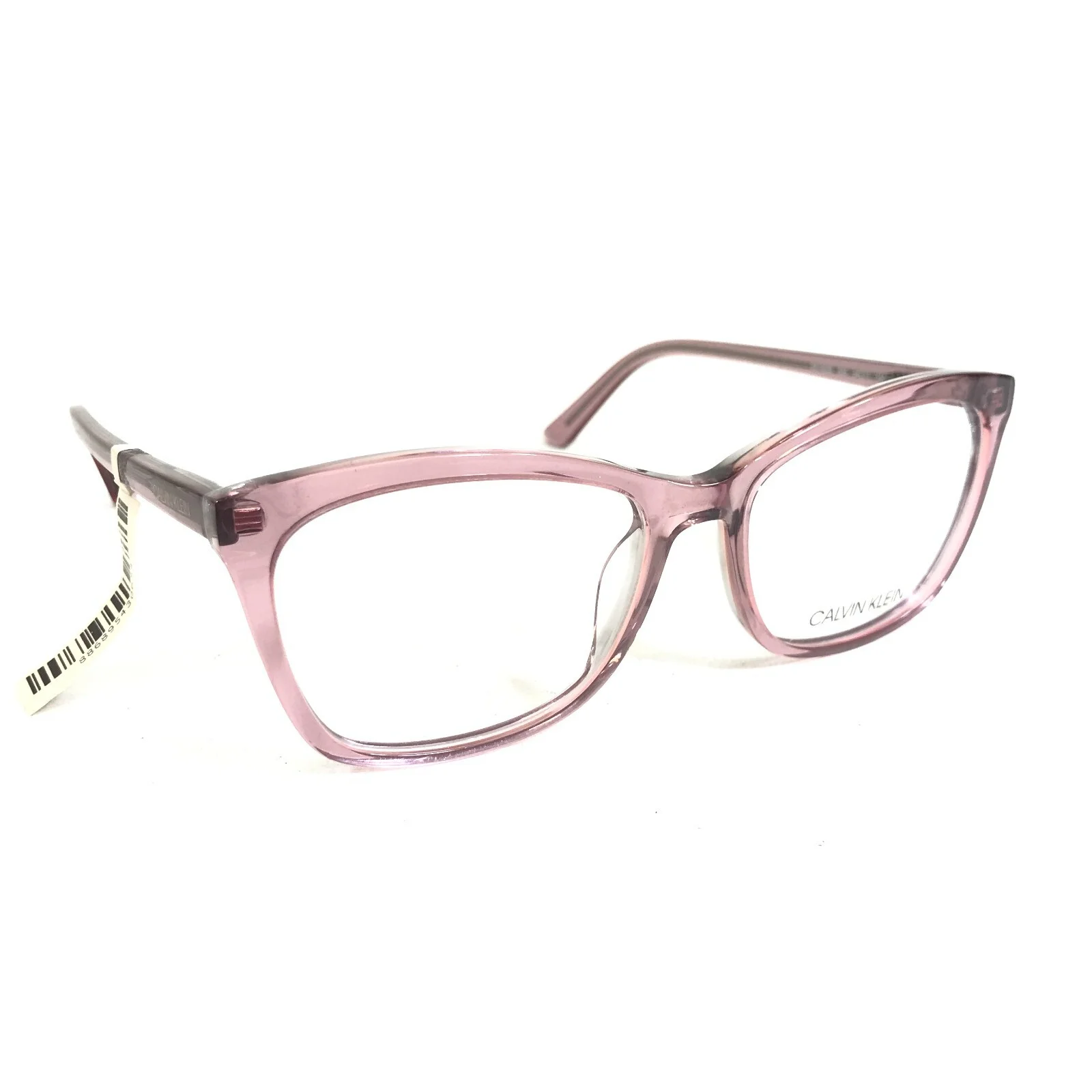 Calvin Klein Eyeglasses Frames CK19529 535 Clear Pink Gray Cat Eye 54-17-140 3