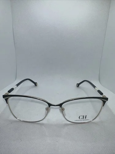 Carolina Herrera VHE154K 55/15 140 Black Gold Women Eyeglass Frames Y56 3
