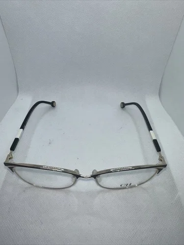Carolina Herrera VHE154K 55/15 140 Black Gold Women Eyeglass Frames Y56 4
