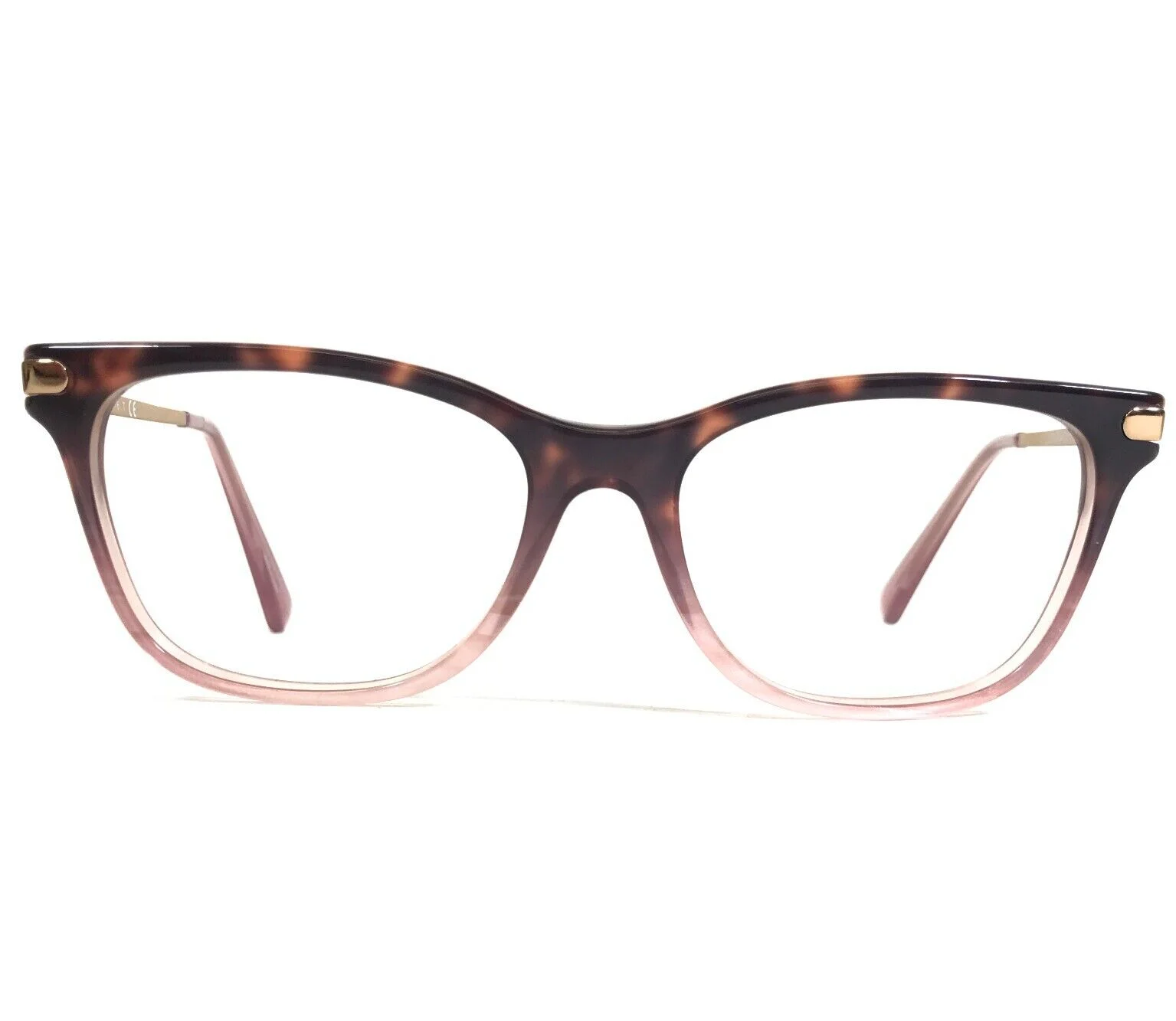 Coach Eyeglasses Frames HC 6176 5650 Rose Tortoise Gradient Pink Gold 53-17-140