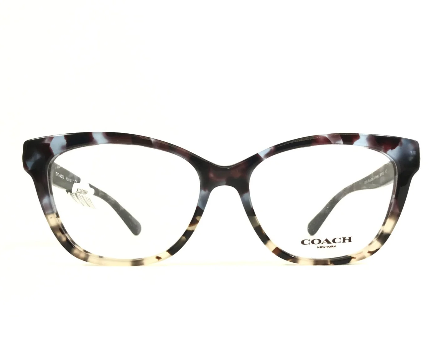 NEW COACH HC 6172 5002 BLACK GOLD GUNMETAL AUTHENTIC EYEGLASSES 54-16 3